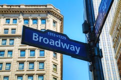 Broadway-Zeichen lizenzfreies stockfoto Broadway-Zeichen lizenzfreies stockfoto
