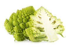 Broccolo di Romanesco Fotografie Stock Libere da Diritti Broccolo di Romanesco Fotografie Stock Libere da Diritti