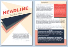 Brochure flyer design layout template size a4, editable vector illustration Brochure flyer design layout template size a4, editable vector illustration