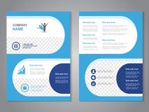 Brochure moderne, insecte abstrait, conception simple avec des formes arrondies Calibre de disposition Allongement pour la taille Image libre de droits Brochure moderne, insecte abstrait, conception simple avec des formes arrondies Calibre de disposition Allongement pour la taille Image libre de droits