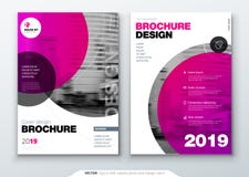 Brochure template layout, cover design annual report, magazine, flyer or booklet in A4 with color circle shapes in swiss vector illustration Brochure template layout, cover design annual report, magazine, flyer or booklet in A4 with color circle shapes in swiss vector illustration
