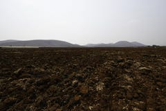 Broken Ground Farm Land Ready For Sowing royalty free stock images Broken Ground Farm Land Ready For Sowing royalty free stock images