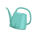 Broken watering can, recycling garbage concept, utilize waste vector Illustration on a white background stock illustration Broken watering can, recycling garbage concept, utilize waste vector Illustration on a white background stock illustration