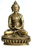 Bronze Satue Of Buddha Royalty Free Stock Photo