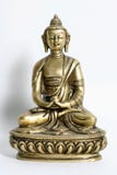 Bronze Sculpture Of Buddha Stock Photography