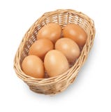Brown Chicken Eggs Royalty Free Stock Image