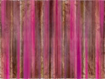 Brown and pink watercolor wash stripes