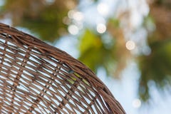 Brown plażowy parasol ratuje od piekącego słońca fotografia stock Brown plażowy parasol ratuje od piekącego słońca fotografia stock