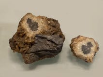 Brown Spar is a clear to yellowish to blue mineral that is very soft and not well suited for making of gemstones stock images Brown Spar is a clear to yellowish to blue mineral that is very soft and not well suited for making of gemstones stock images