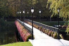 Brug royalty-vrije stock afbeelding Brug royalty-vrije stock afbeelding