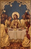 Bruselas - estupendo pasado de Cristo. imágenes de archivo libres de regalías Bruselas - estupendo pasado de Cristo. imágenes de archivo libres de regalías