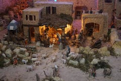 Nativity scene stock photography Nativity scene stock photography