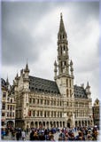 Brussels, Belgium. The town hall Stock Photo Brussels, Belgium. The town hall Stock Photo