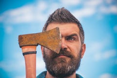 Brutal caucasian hipster with moustache. Bearded brutal man. male with beard. Mature hipster with beard. brutal bearded royalty free stock images Brutal caucasian hipster with moustache. Bearded brutal man. male with beard. Mature hipster with beard. brutal bearded royalty free stock images