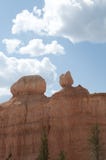 Bryce Canyon Hoodoos with Cloudy Sky Landscape Royalty Free Stock Image Bryce Canyon Hoodoos with Cloudy Sky Landscape Royalty Free Stock Image