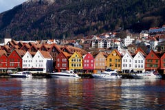 Bryggen, Bergen, Noruega imagens de stock royalty free Bryggen, Bergen, Noruega imagens de stock royalty free