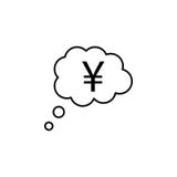 Bubble, yuan icon. Element of finance illustration. Signs and symbols icon can be used for web, logo, mobile app, UI, UX vector illustration Bubble, yuan icon. Element of finance illustration. Signs and symbols icon can be used for web, logo, mobile app, UI, UX vector illustration