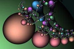 bubbles fractal texture διανυσματική απεικόνιση bubbles fractal texture διανυσματική απεικόνιση