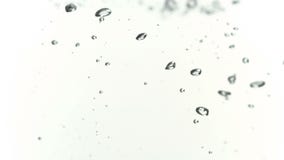 Bubblor som flyttar sig till en yttersida i toppen ultrarapid arkivfilmer Bubblor som flyttar sig till en yttersida i toppen ultrarapid arkivfilmer