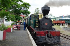 Bucht der Insel-Weinlese Bahn-Kawakawa NZ Lizenzfreies Stockfoto Bucht der Insel-Weinlese Bahn-Kawakawa NZ Lizenzfreies Stockfoto