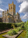 Buckfast Abbey Devon England royalty-vrije stock afbeelding Buckfast Abbey Devon England royalty-vrije stock afbeelding