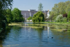 Buckingham Palace And St James Park Royalty Free Stock Photos Buckingham Palace And St James Park Royalty Free Stock Photos
