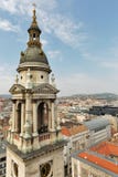 Budapest cityscape och basilika av det St Stephen klockatornet Royaltyfria Foton Budapest cityscape och basilika av det St Stephen klockatornet Royaltyfria Foton