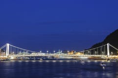 Budapest hungary europe bridge elizabeth stock photos Budapest hungary europe bridge elizabeth stock photos