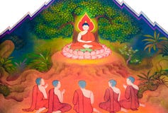 Buddha S Biography: Practicing Severly Royalty Free Stock Image Buddha S Biography: Practicing Severly Royalty Free Stock Image