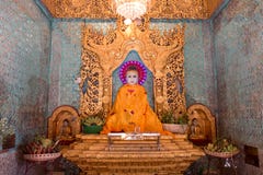 Buddha statue in a beautiful temple. stock photography Buddha statue in a beautiful temple. stock photography