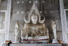 Buddha Statue Wrapped In Cellophane In Buddhist Temple Under Construction Stock Image Buddha Statue Wrapped In Cellophane In Buddhist Temple Under Construction Stock Image
