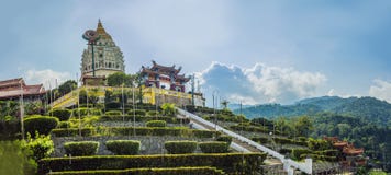 Buddistisk tempel Kek Lok Si i Penang, Malaysia, Georgetown arkivfoton Buddistisk tempel Kek Lok Si i Penang, Malaysia, Georgetown arkivfoton