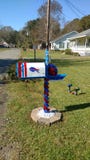Buffalo Bill Mailbox images libres de droits Buffalo Bill Mailbox images libres de droits