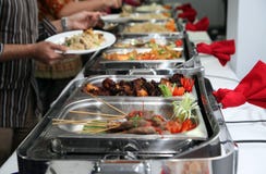 Buffet stock foto Buffet stock foto