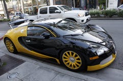 Bugatti Veyron supercar Stock Image Bugatti Veyron supercar Stock Image