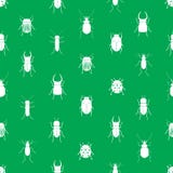 Bugs And Beetles Simple Seamless Green Pattern Stock Image Bugs And Beetles Simple Seamless Green Pattern Stock Image