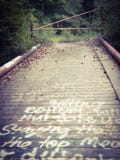 Build a bridge royalty free stock photography Build a bridge royalty free stock photography