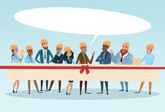 Builder Team Architect Mix Race Workers Chat Communication Bubble Talking Stock Images Builder Team Architect Mix Race Workers Chat Communication Bubble Talking Stock Images