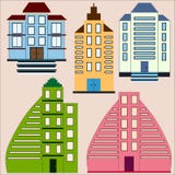 Building-01. Buildings serve several needs of society vector illustration Building-01. Buildings serve several needs of society vector illustration