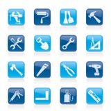 Building and Construction work tool icons stock illustration Building and Construction work tool icons stock illustration