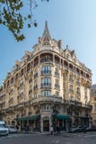 Building facades in Paris royalty free stock photo Building facades in Paris royalty free stock photo