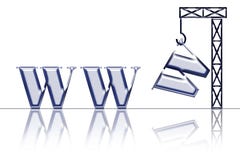 Building Web Site Stock Photo Building Web Site Stock Photo