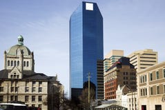 Buildings In Lexington - Old And New. Royalty Free Stock Photography Buildings In Lexington - Old And New. Royalty Free Stock Photography