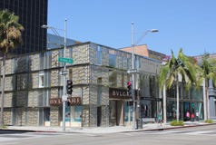 Bulgari Shop In The Famous Rodeo Drive 