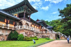 Bulguksa Temple royalty free stock image Bulguksa Temple royalty free stock image