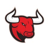 Bull Mascot Logo stock illustration. Illustration of sports - 11352538