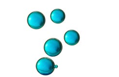 Bulles bleu-foncé illustration stock Bulles bleu-foncé illustration stock