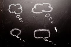 Bulles de la parole Image stock