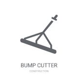 Bump cutter icon. Trendy Bump cutter logo concept on white background from Construction collection vector illustration Bump cutter icon. Trendy Bump cutter logo concept on white background from Construction collection vector illustration