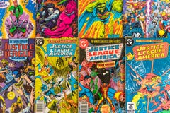 Justice League of America comic books
